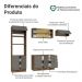 Armário de Cozinha Compacta 180 cm BC Vik Madesa 04