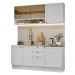 Armário de Cozinha Compacta 180 cm Branco Vik Madesa 04