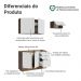 Armário de Cozinha Compacta 180 cm Rustic/Branco Vik Madesa 02
