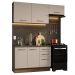 Armário de Cozinha Compacta 180cm Rustic/Crema Agata Madesa 09
