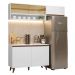 Armário de Cozinha Compacta 190cm Branco Reims Madesa 07