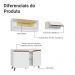 Armário de Cozinha Compacta 190cm Branco Reims Madesa 07