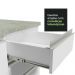 Armário de Cozinha Compacta 200cm Branco Glamy Madesa 08