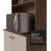 Armário de Cozinha Compacta 235cm Rustic/Crema Gourmet Madesa 02