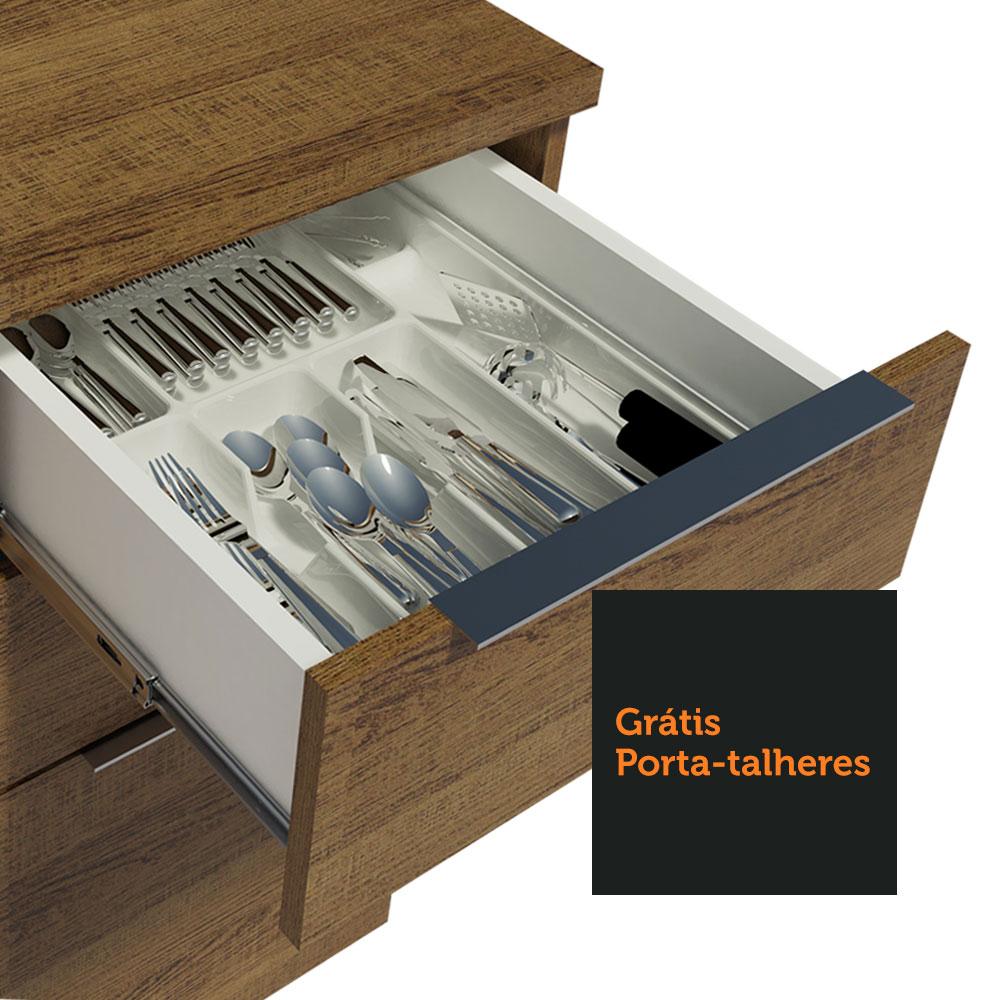 Armário de Cozinha Compacta 240cm Rustic Stella Madesa 01