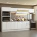 Armário de Cozinha Completa 100% MDF 310 cm Branco Smart 02