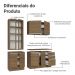 Armário de Cozinha Completa 190cm Rustic Glamy Madesa 05