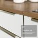 Armário de Cozinha Completa 190cm Rustic/Branco Veludo Lux Madesa 02