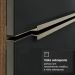 Armário de Cozinha Completa 190cm Rustic/Preto Lux Madesa 02