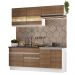 Armário de Cozinha Completa 200cm Branco/Rustic Glamy Madesa 07