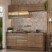 Armário de Cozinha Completa 200cm Rustic Glamy Madesa 07