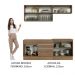 Armário de Cozinha Completa 200cm Rustic Glamy Madesa 07