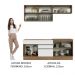 Armário de Cozinha Completa 200cm Rustic/Branco Glamy Madesa 07