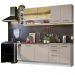 Armário de Cozinha Completa 220cm Branco/Crema Agata da Thêmis Madesa