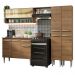Armário de Cozinha Completa 229cm Rustic Emilly Madesa 04