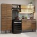 Armário de Cozinha Completa 229cm Rustic Emilly Madesa 06