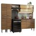 Armário de Cozinha Completa 229cm Rustic Emilly Madesa 06