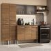 Armário de Cozinha Completa 229cm Rustic Emilly Madesa 08
