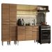 Armário de Cozinha Completa 229cm Rustic Emilly Madesa 09