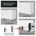 Armário de Cozinha Completa 240cm Branco Glamy Madesa 09