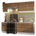 Armário de Cozinha Completa 240cm Branco/Rustic Glamy Madesa 10