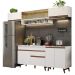 Armário de Cozinha Completa 260cm Branco Reims Madesa 11
