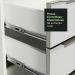 Armário de Cozinha Completa 260cm Branco Veludo Lux Madesa 08