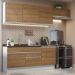 Armário de Cozinha Completa 260cm Branco/Rustic Glamy Madesa 03