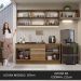 Armário de Cozinha Completa 260cm Rustic Glamy Madesa 03