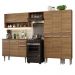 Armário de Cozinha Completa 261cm Rustic Emilly Madesa 02