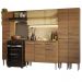 Armário de Cozinha Completa 261cm Rustic Emilly Madesa 07