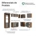 Armário de Cozinha Completa 270 cm BC Vik Madesa 03
