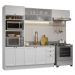 Armário de Cozinha Completa 270 cm Branco Vik Madesa 03