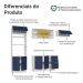 Armário de Cozinha Completa 270 cm Branco/Azul Vik Madesa 04
