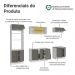 Armário de Cozinha Completa 270 cm Branco/Cinza Vik Madesa 02
