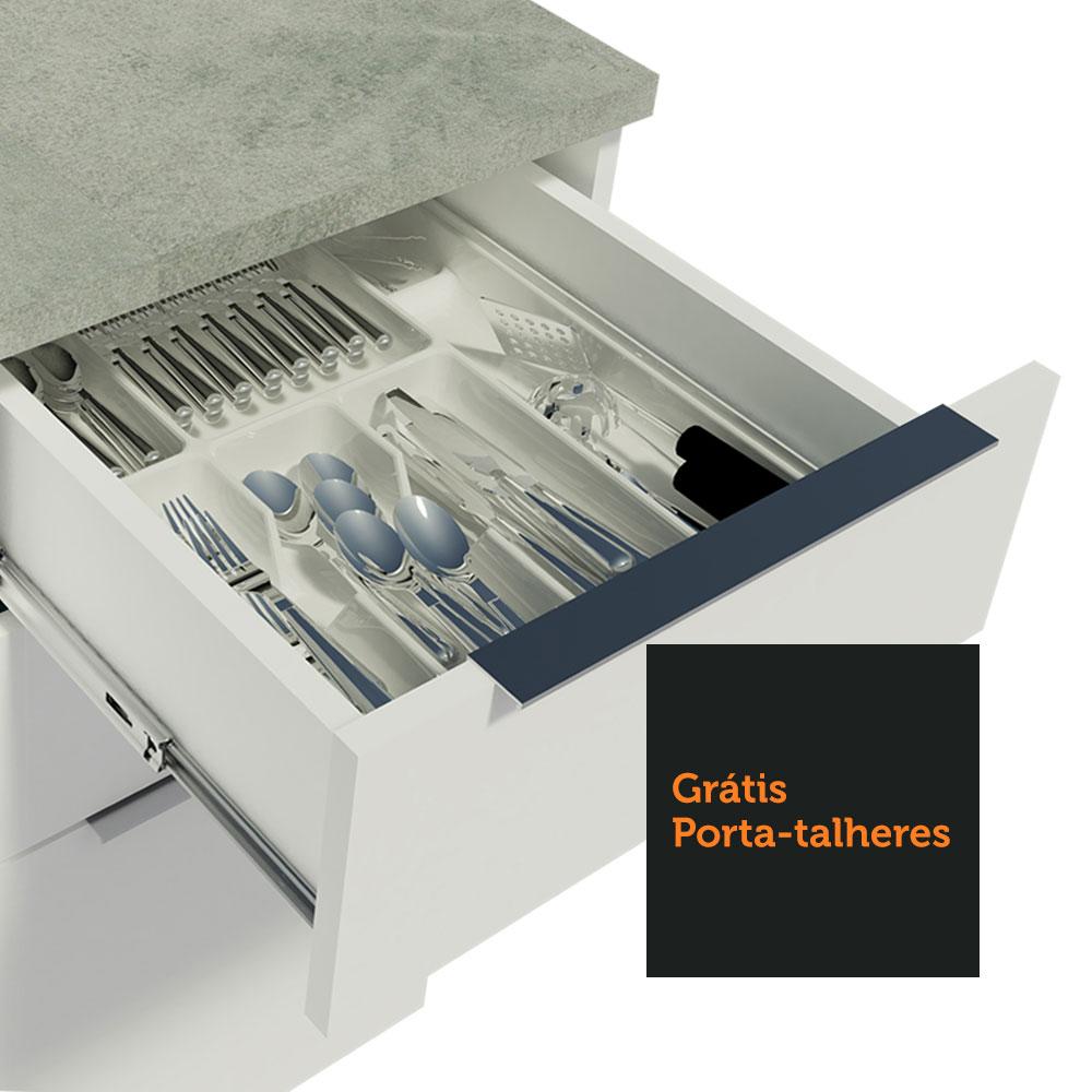 Armário de Cozinha Completa 270cm Branco Stella Madesa 07