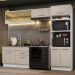 Armário de Cozinha Completa 270cm Branco/Crema Agata Madesa 05