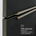 Armário de Cozinha Completa 270cm Branco/Preto Lux Madesa 04