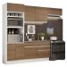 Armário de Cozinha Completa 270cm Branco/Rustic Glamy Madesa 14