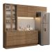Armário de Cozinha Completa 270cm Rustic Glamy Madesa 16