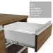 Armário de Cozinha Completa 270cm Rustic Glamy Madesa 16