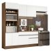 Armário de Cozinha Completa 270cm Rustic/Branco Glamy Madesa 14