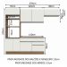 Armário de Cozinha Completa 270cm Rustic/Branco Glamy Madesa 14