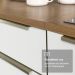 Armário de Cozinha Completa 270cm Rustic/Branco Veludo Lux Madesa 04