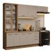 Armário de Cozinha Completa 270cm Rustic/Crema Agata Madesa 11