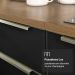 Armário de Cozinha Completa 270cm Rustic/Preto Lux Madesa 04