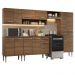 Armário de Cozinha Completa 293cm Rustic Emilly Madesa 10