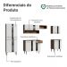Armário de Cozinha Completa 293cm Rustic/Branco Emilly Madesa 02