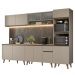 Armário de Cozinha Completa 300 cm Crema Nice Madesa 02