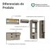 Armário de Cozinha Completa 300 cm Suspenso Crema Nice Madesa 07